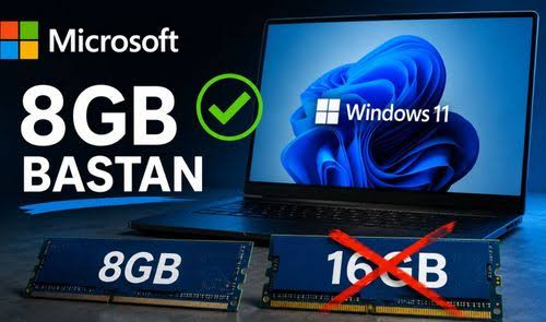 Windows 11 se pone a dieta: Microsoft promete más agilidad en los PC con 8 GB de RAM