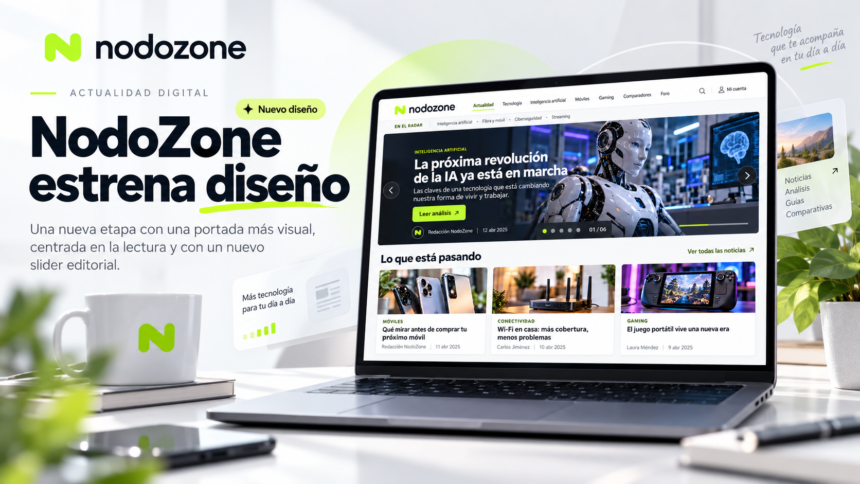NodoZone estrena diseño: ¡comenzamos una nueva etapa!