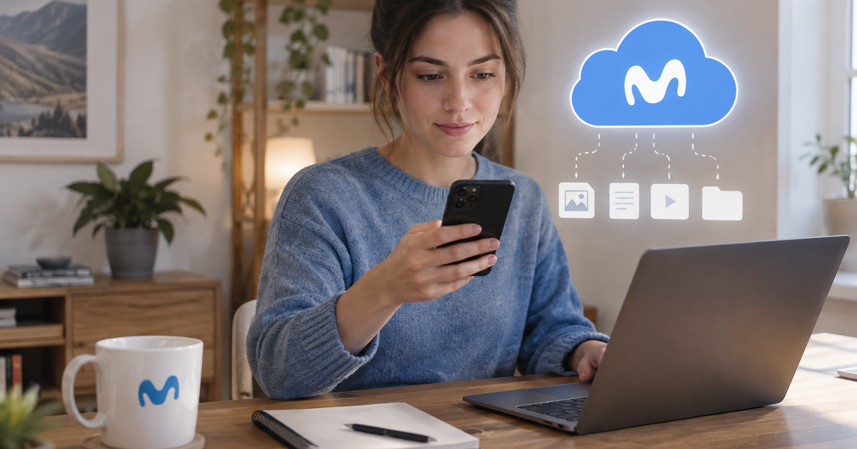 Movistar Cloud incluye espacio ilimitado, pero limita cada archivo a 4 GB