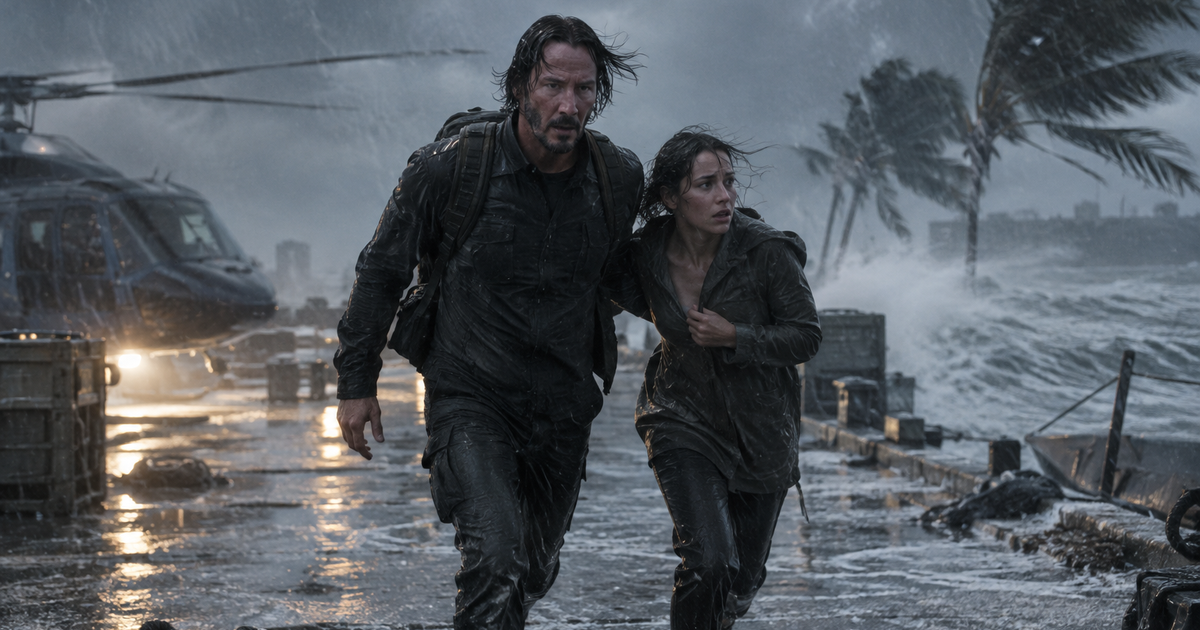 Keanu Reeves sustituye a Alan Ritchson en Maelstrom, el thriller de Netflix con un huracán como amenaza
