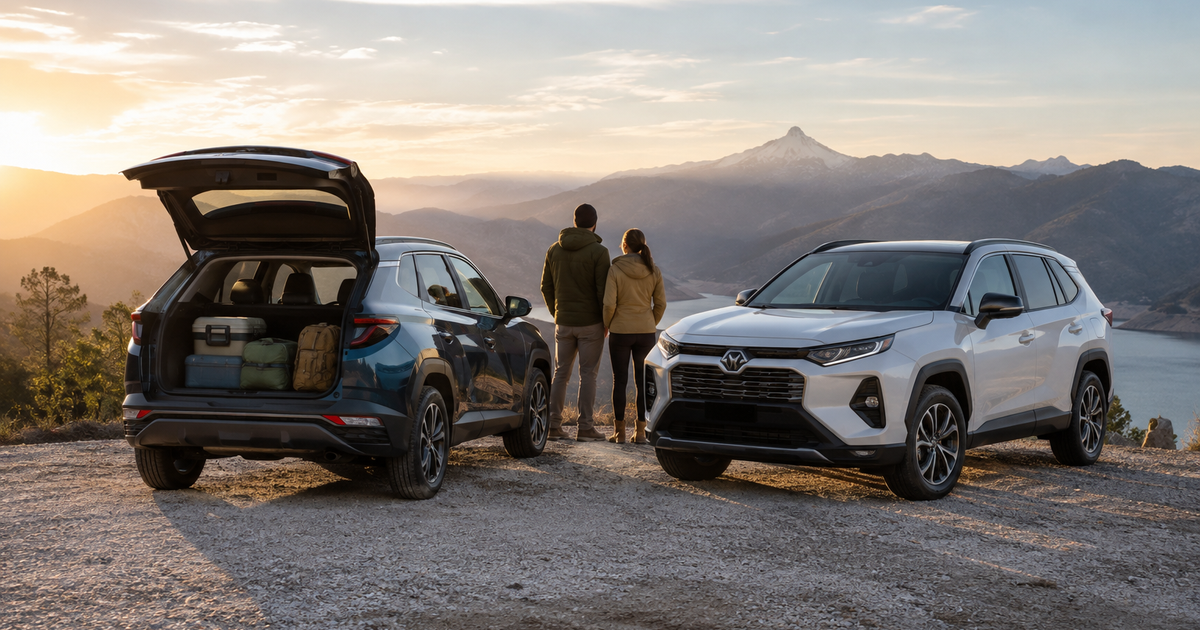 Hyundai Tucson o Toyota RAV4, elegimos el mejor SUV híbrido o híbrido enchufable desde 40.000 euros