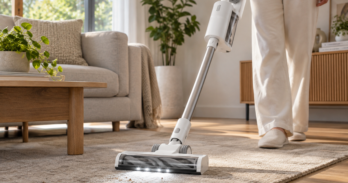 Xiaomi Mijia Vacuum Cleaner 4 C: luz para ver el polvo y 170 AW de succión