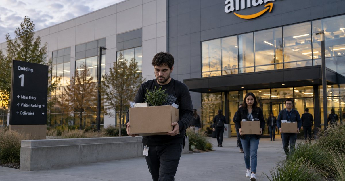 Amazon recorta 30.000 puestos mientras mantiene su plantilla cerca de 1,6 millones