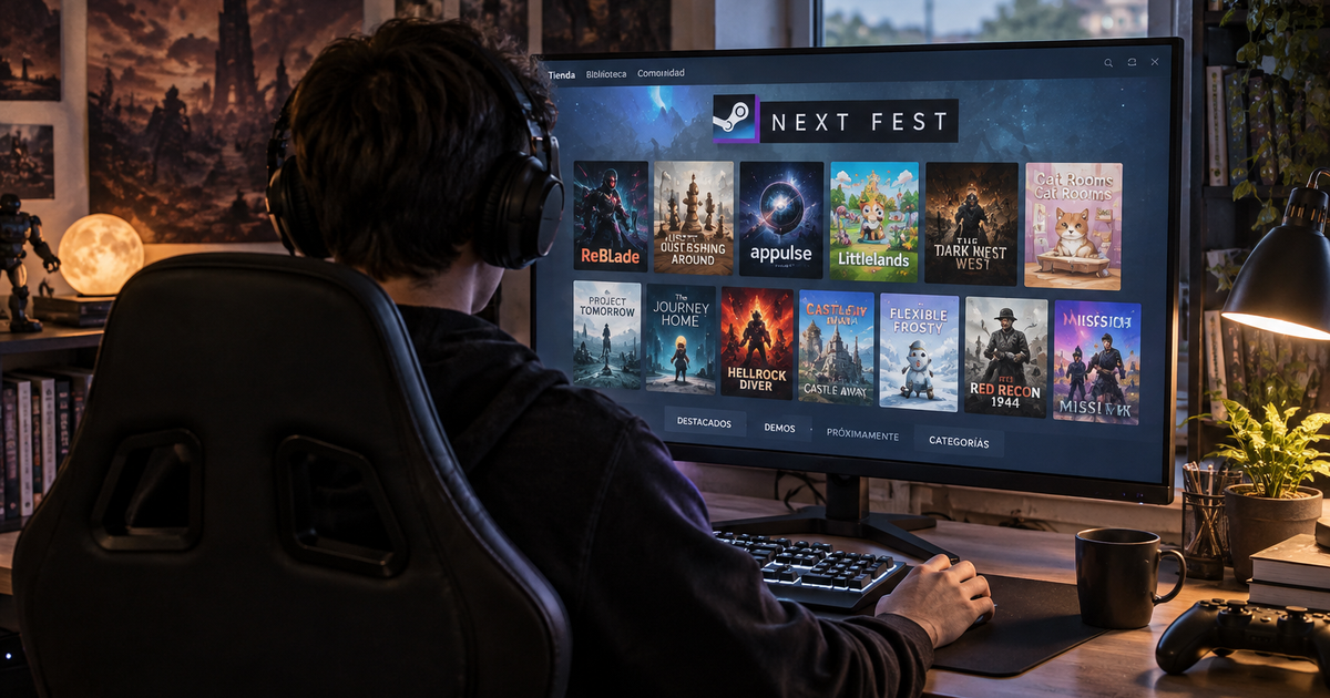 Steam Next Fest de octubre de 2026: 13 demos de acción, estrategia y puzles