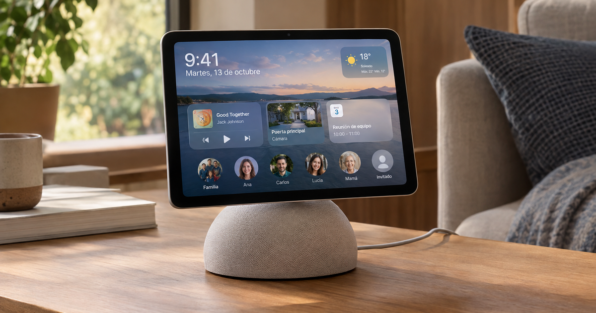 Apple presenta HomeView, una pantalla doméstica con Siri AI que no llegará a la UE