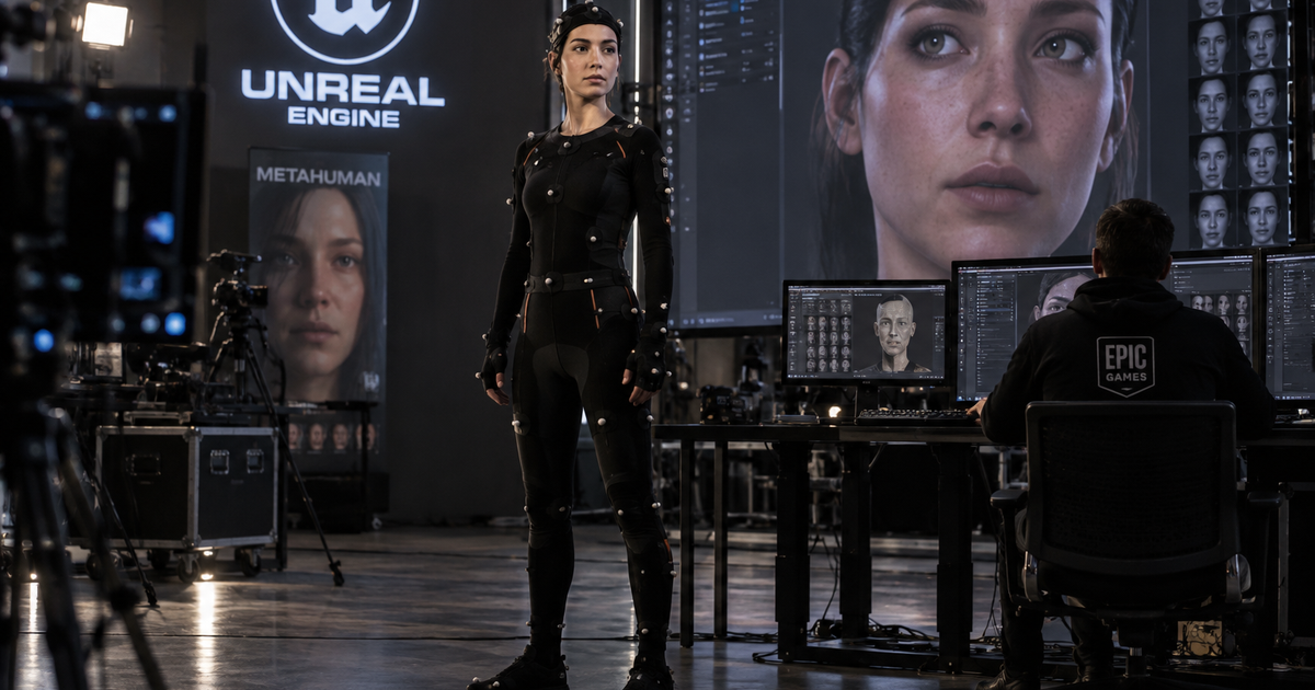 Epic prepara un cambio en Unreal Engine y MetaHuman para permitir el entrenamiento de IA