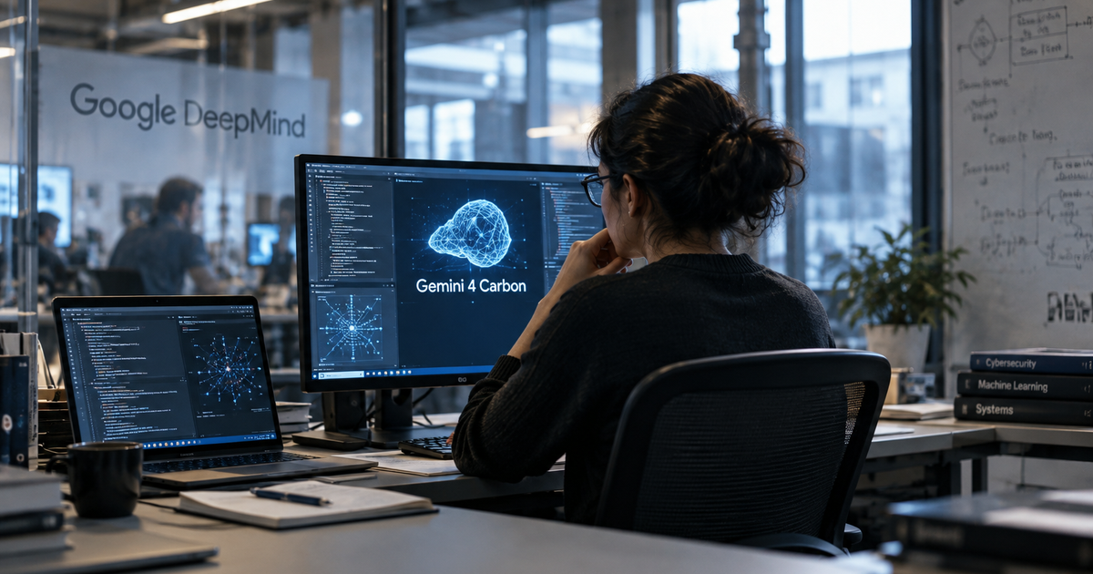 Gemini 4 Carbon lidera un índice de inteligencia, pero Google mantiene restringido su acceso