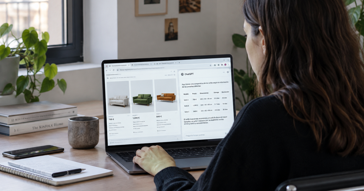 ChatGPT amplía su extensión para Chrome con análisis de pestañas y tareas
