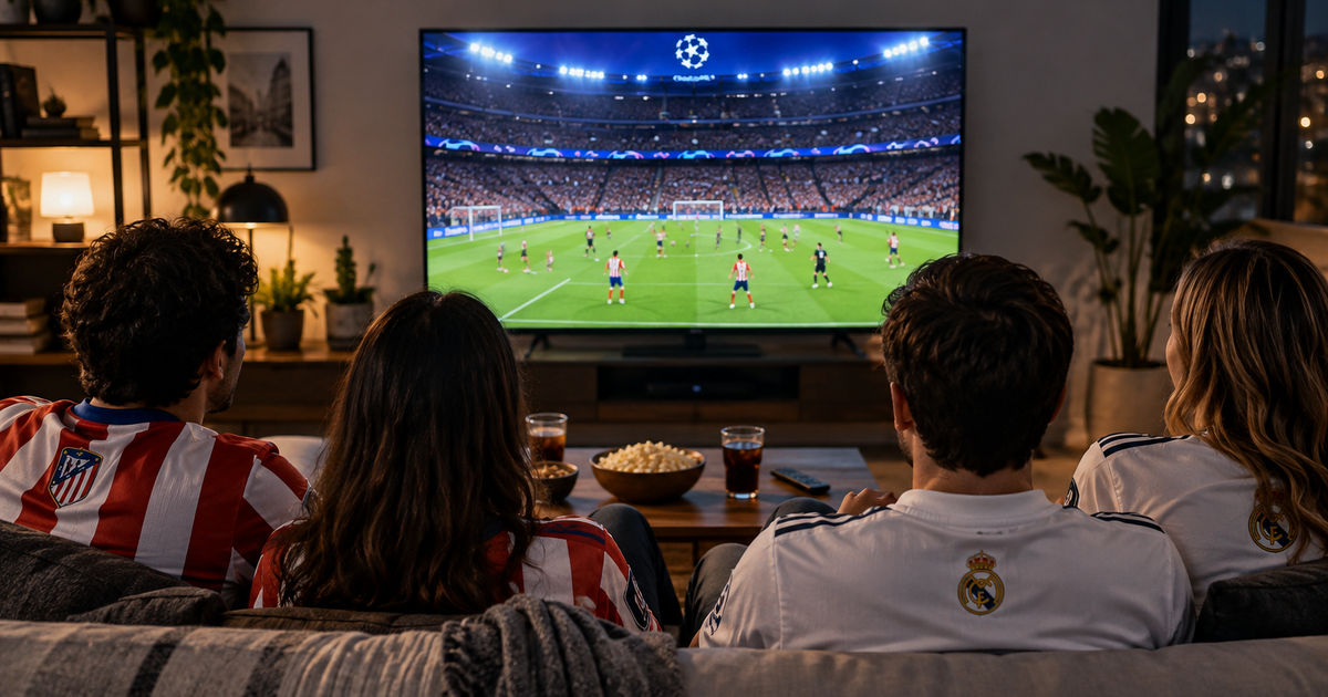 Atlético–Bayern y Real Madrid–PSV, los próximos partidos previstos en Movistar Plus