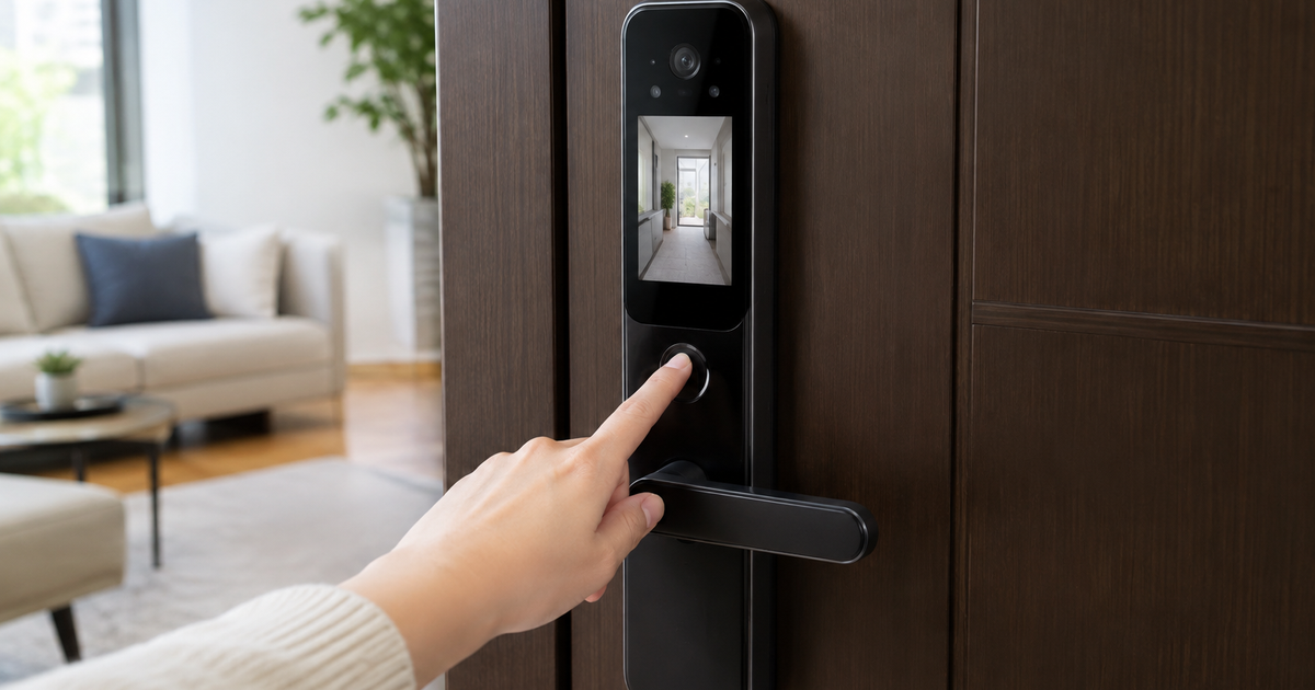 Xiaomi 5C Cat Eye Edition: cerradura inteligente con cámara de 160° y pantalla interior