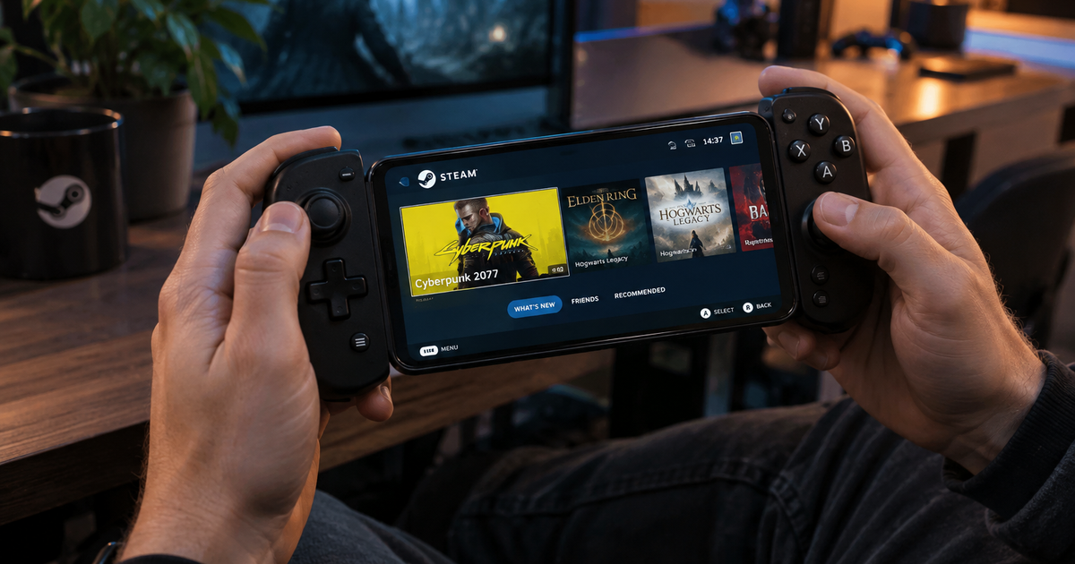 DroidDeck lleva Steam a Android sin juego en la nube, pero exige un móvil potente