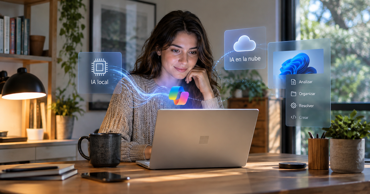 Microsoft prepara Hybrid Intelligence para combinar IA local y en la nube en los PC Copilot+