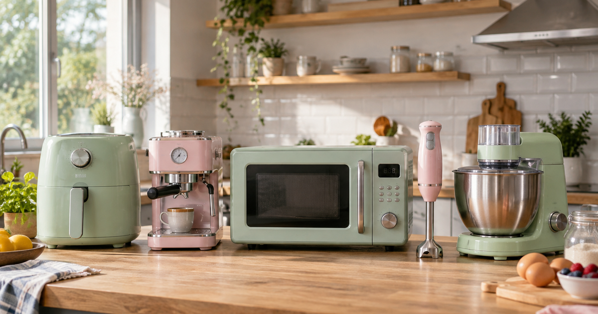 Lidl reúne electrodomésticos Silvercrest en tonos pastel desde 9,99 euros