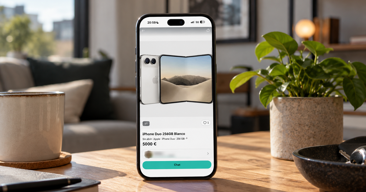 El iPhone Duo llega a la reventa antes de su estreno con anuncios de hasta 5.000 euros