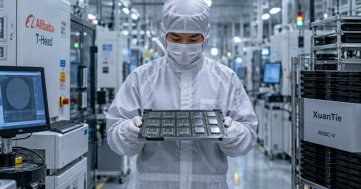 Alibaba anuncia más de 6.000 millones de procesadores enviados con diseños XuanTie basados en RISC-V