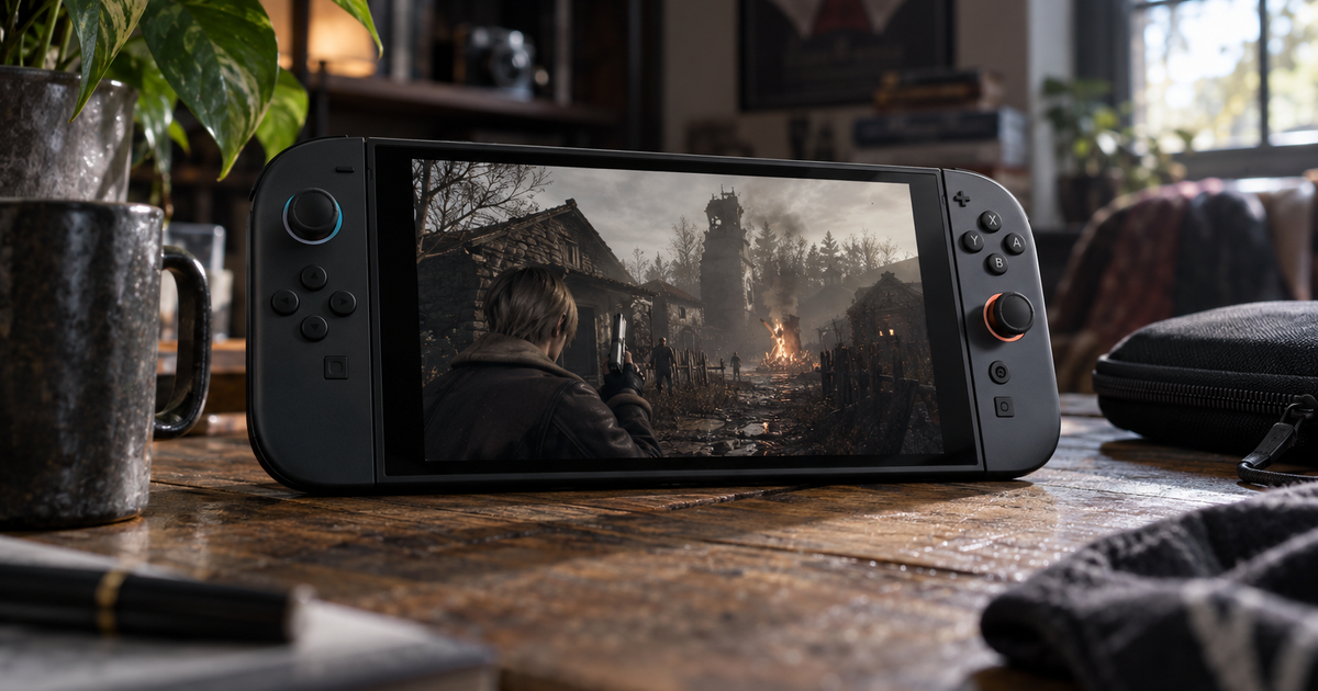 Los remakes de Resident Evil 2, 3 y 4 llegan a Switch 2 con buenas impresiones en portátil
