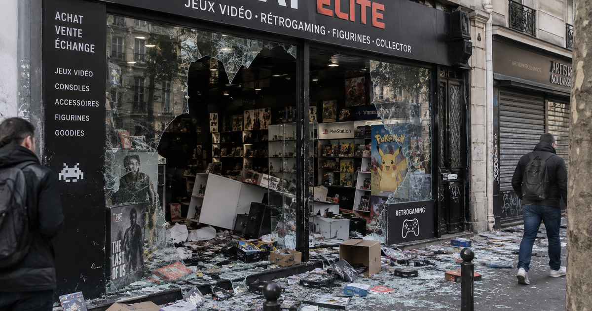 Saquean varias tiendas de videojuegos y coleccionismo del bulevar Voltaire de París