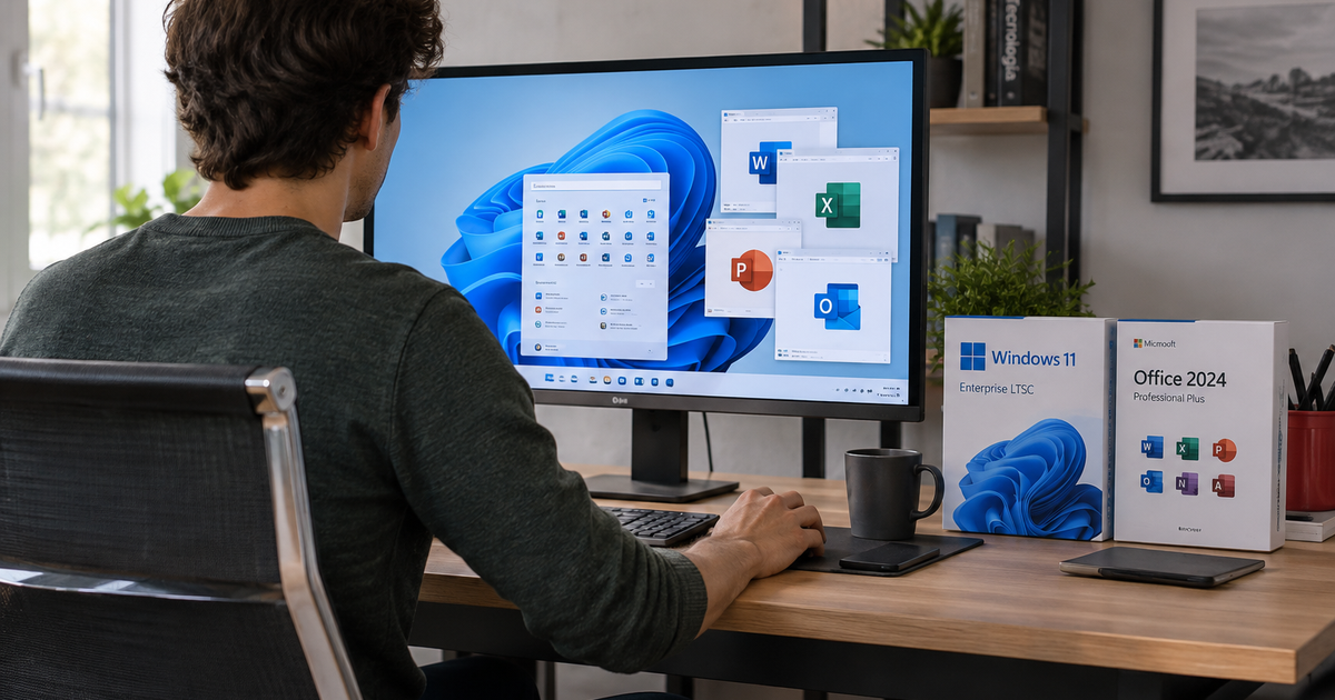 GoDeal24 anuncia Windows 11 Enterprise LTSC y Office 2024 Pro Plus por 32,55 euros
