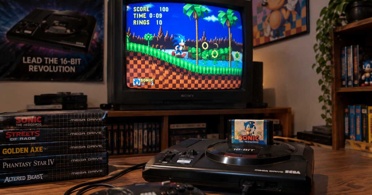 Cómo Sonic ganó velocidad en Mega Drive con tablas de datos precalculados