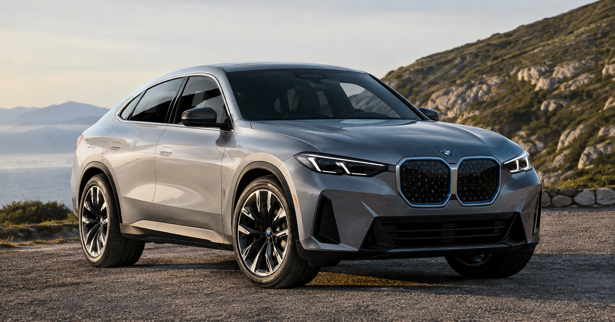 BMW iX4: el SUV coupé eléctrico llegará en 2027 con hasta 828 km de autonomía