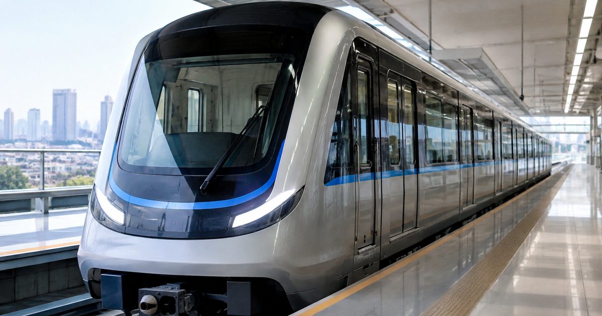 CRRC presenta VELLINK, un metro con IA para analizar la circulación y detectar anomalías