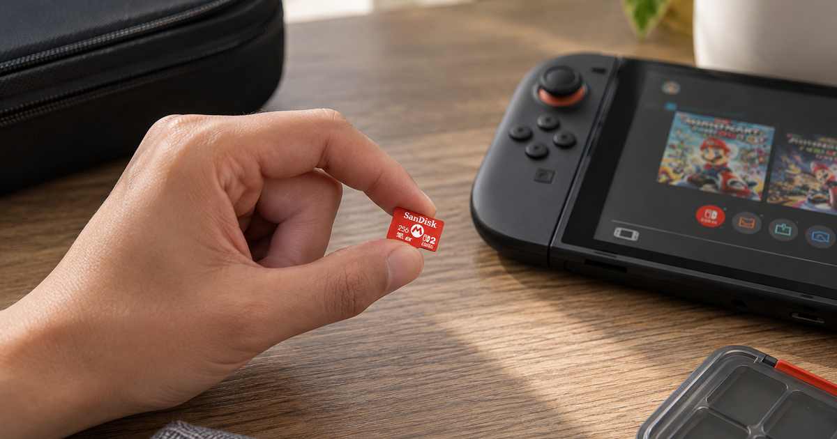 La microSD Express de SanDisk de 256 GB para Switch 2 baja a 49,90 euros