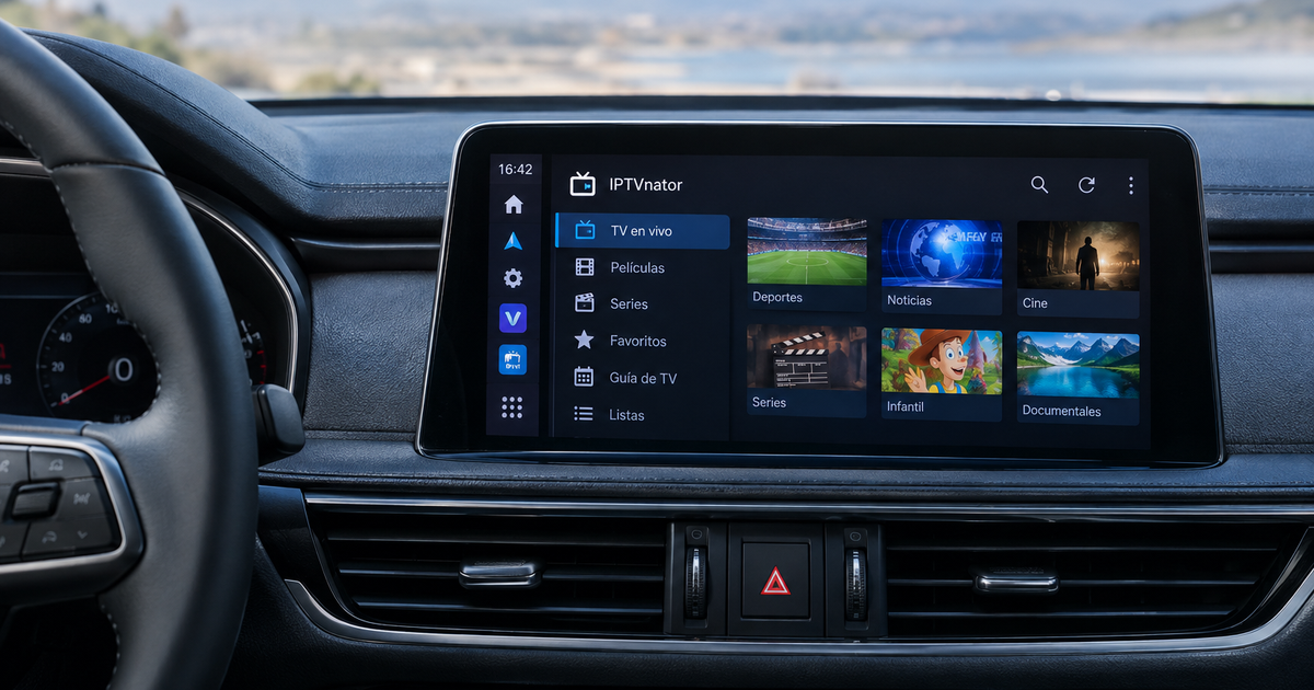 Velvet Launcher 0.2.3 incorpora IPTVnator para reproducir listas IPTV en Android Auto