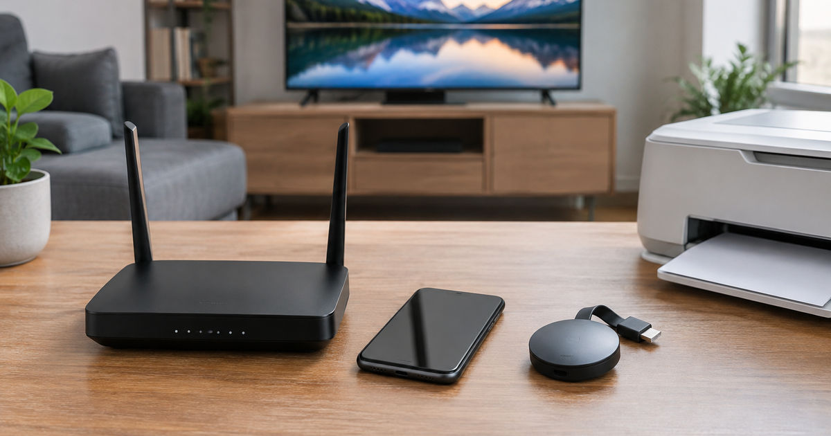 El aislamiento de clientes del router puede impedir que el móvil detecte el Chromecast o la impresora