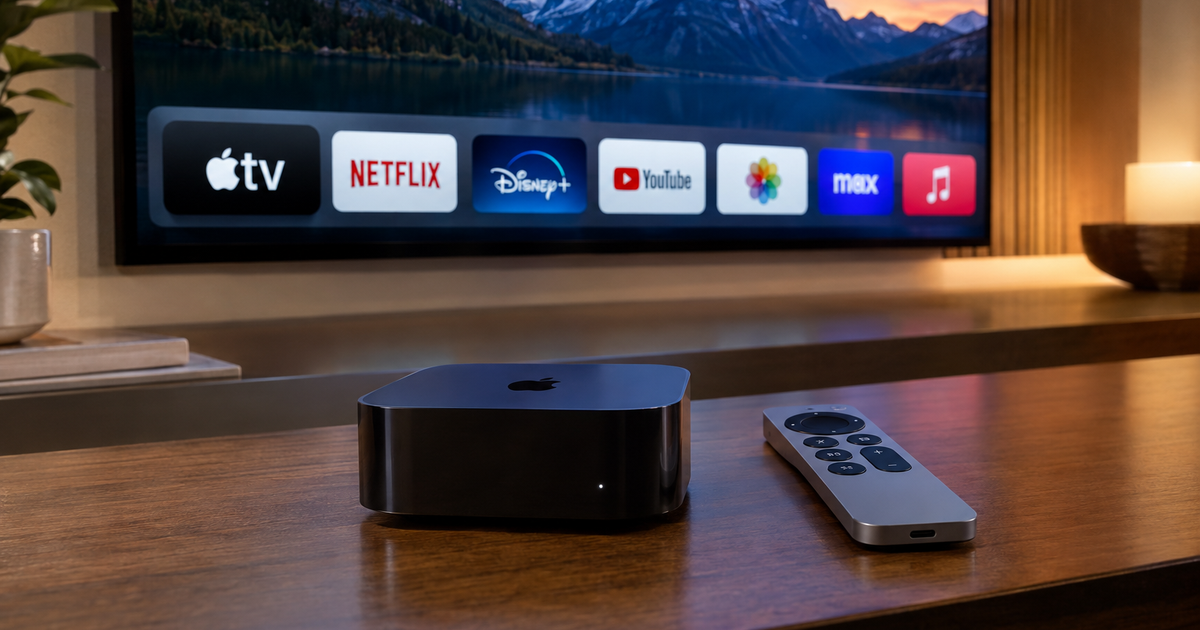Apple TV 4K (2026): chip A19, Wi-Fi 7 y funciones de IA por 349 euros